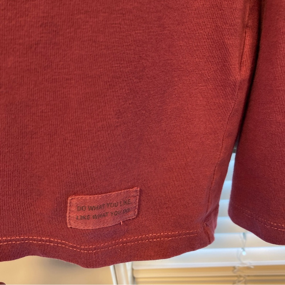 Life is Good - Women's Lilac Long Sleeve Top, “Snow Day”, Size XL - Picture 9 of 11